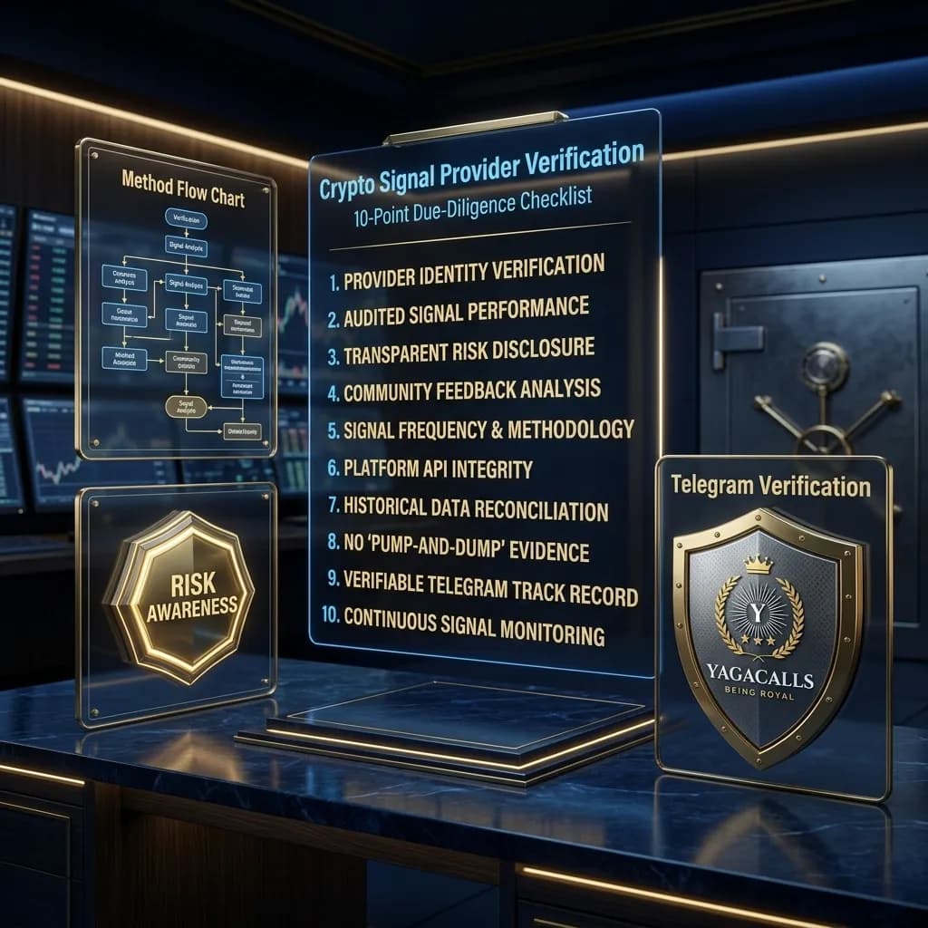 Yaga Calls verified crypto signal provider due diligence checklist