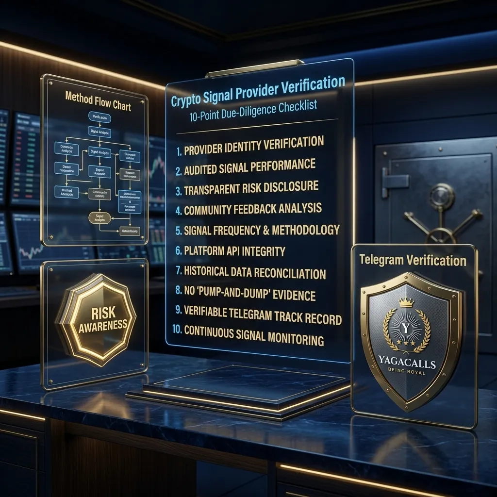 Yaga Calls verified crypto signal provider due diligence checklist